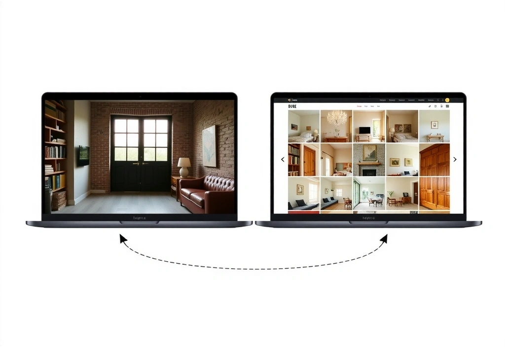 Comparaison avant/après structure grille